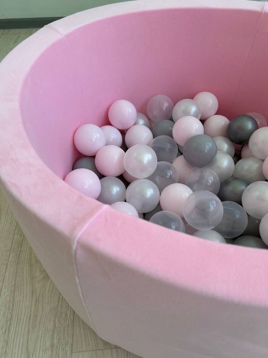 Басейн+100куль. Сухі басейни з кульками Бассейн с шариками. Наложка