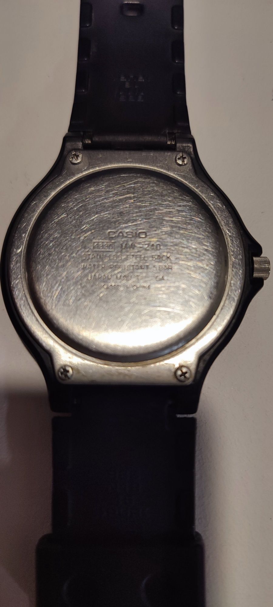 Zegarek casio czarny