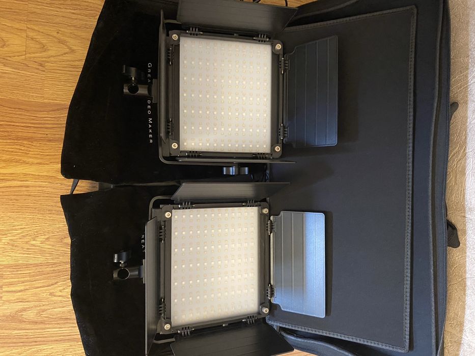 Набір студійного відеосвітла GVM 800D-RGB