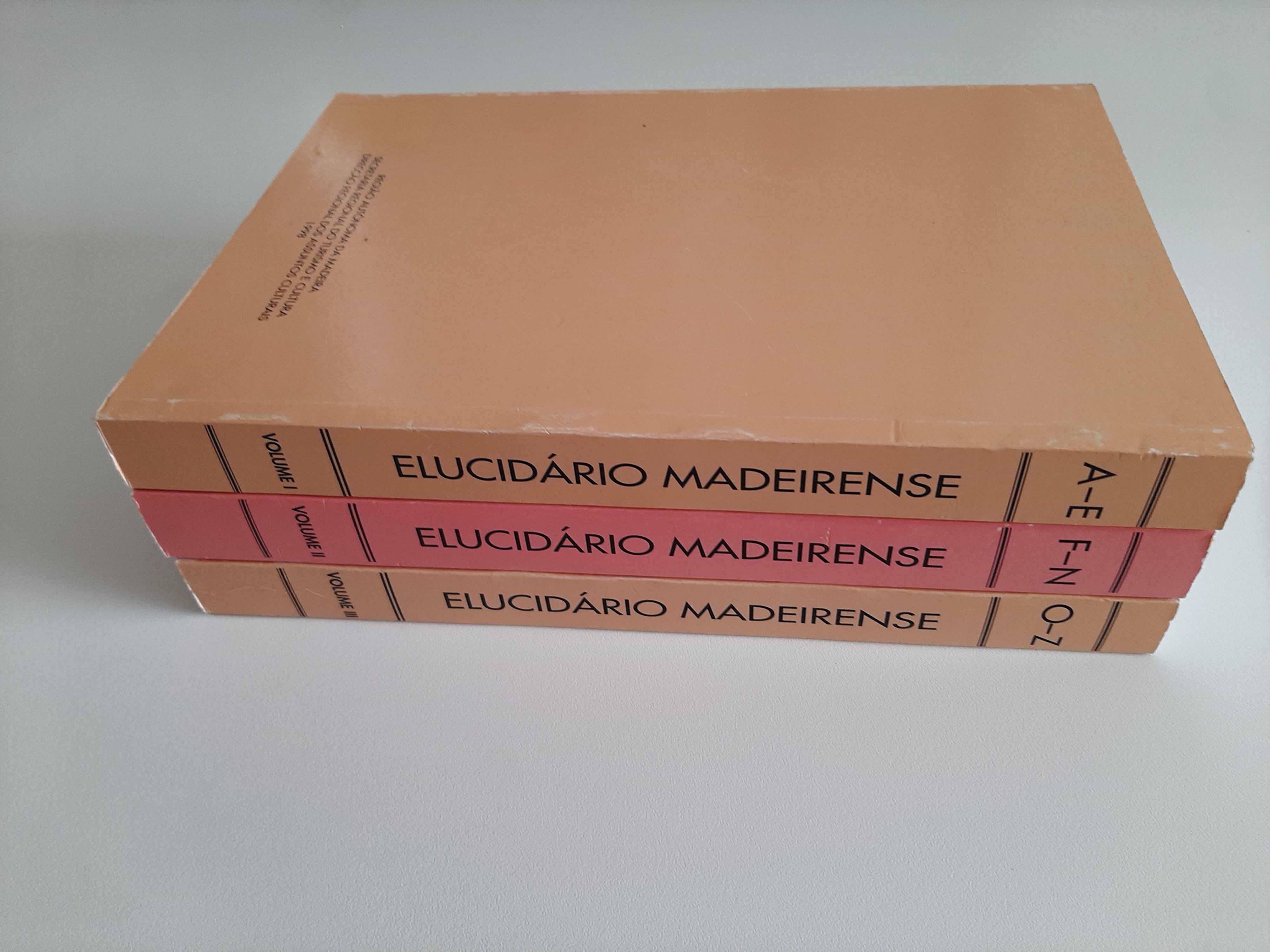 Elucidário Madeirense - 3 volumes