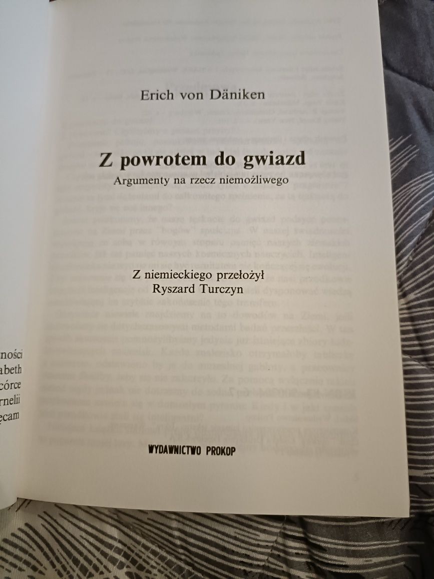 Erich Von Daniken Z powrotem do gwiazd