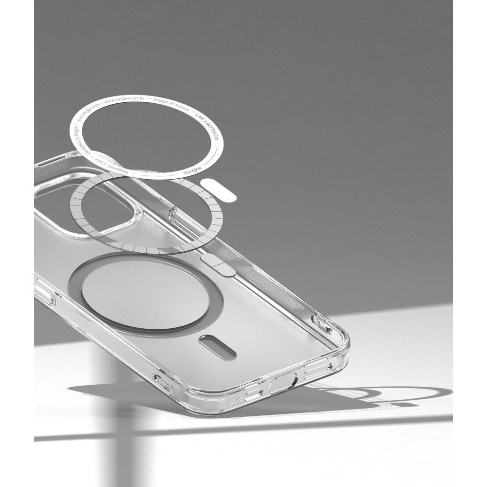 ringke fusion magnetic magsafe iphone 14 plus matte clear
