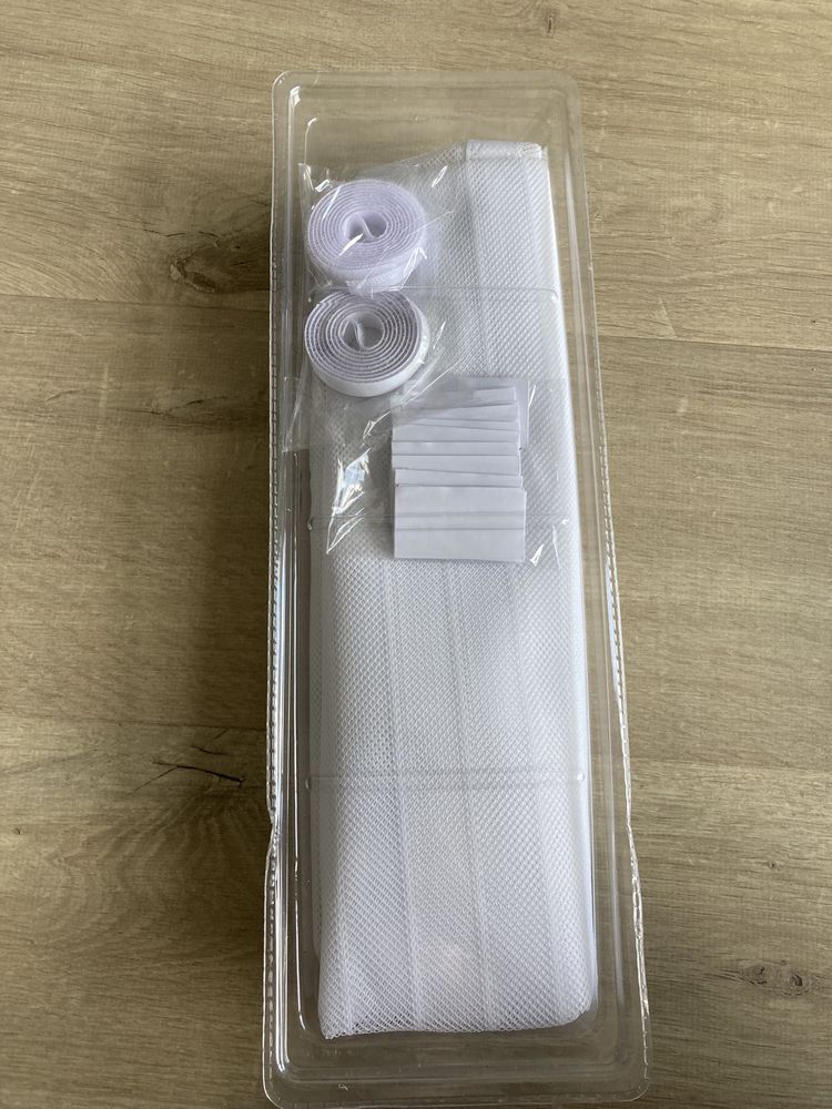 Smukee moskitiera z zapięciem na magnes, biała, 100x210