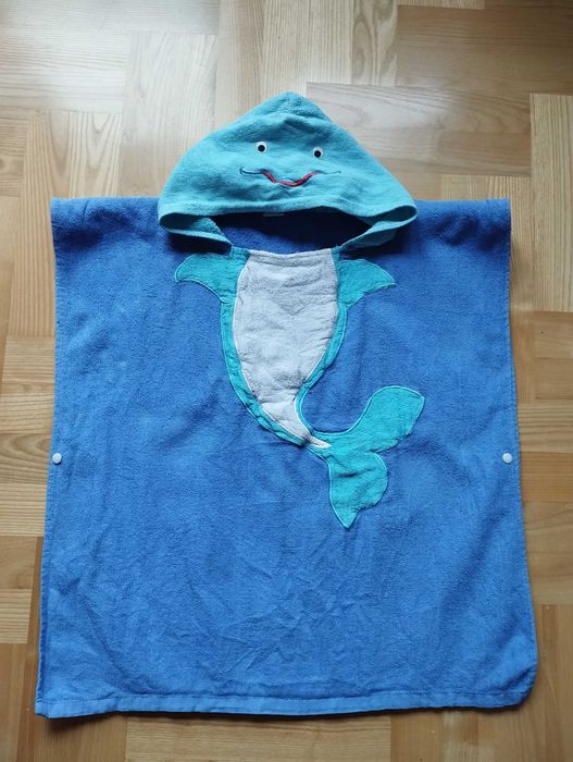 Ręcznik kąpielowy z kapturem, ponczo, dla dzieci/niemowląt