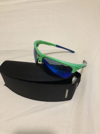 Rudy Project noyz okulary na rower zielono niebieskie