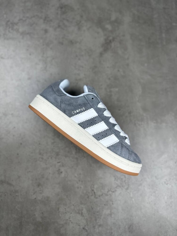 Адідас Кампус сірі Adidas Campus 00s Grey White