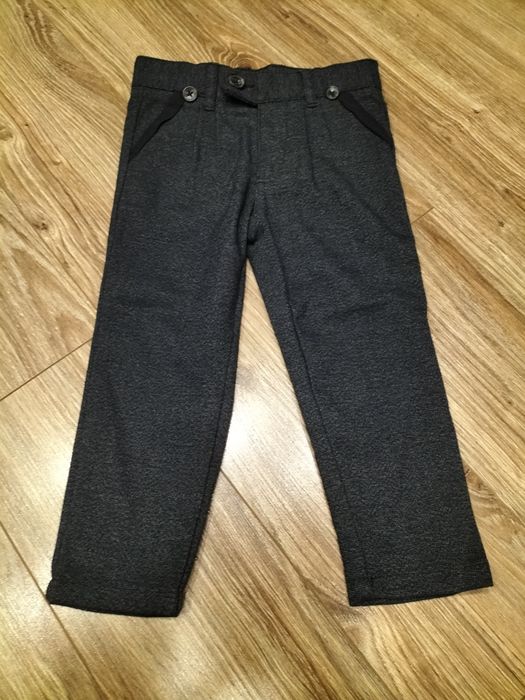 Spodnie chłopięce eleganckie 98cm