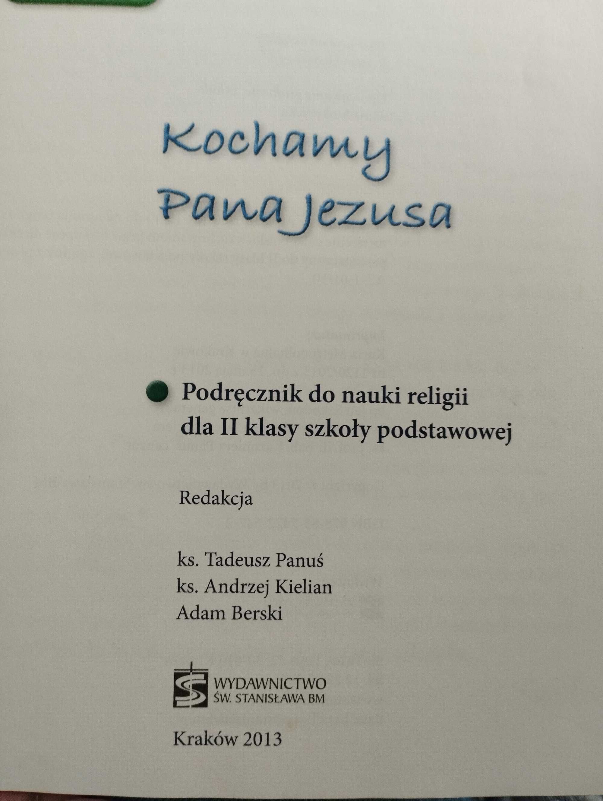 Kochamy Pana Jezusa, podręcznik klasa 2