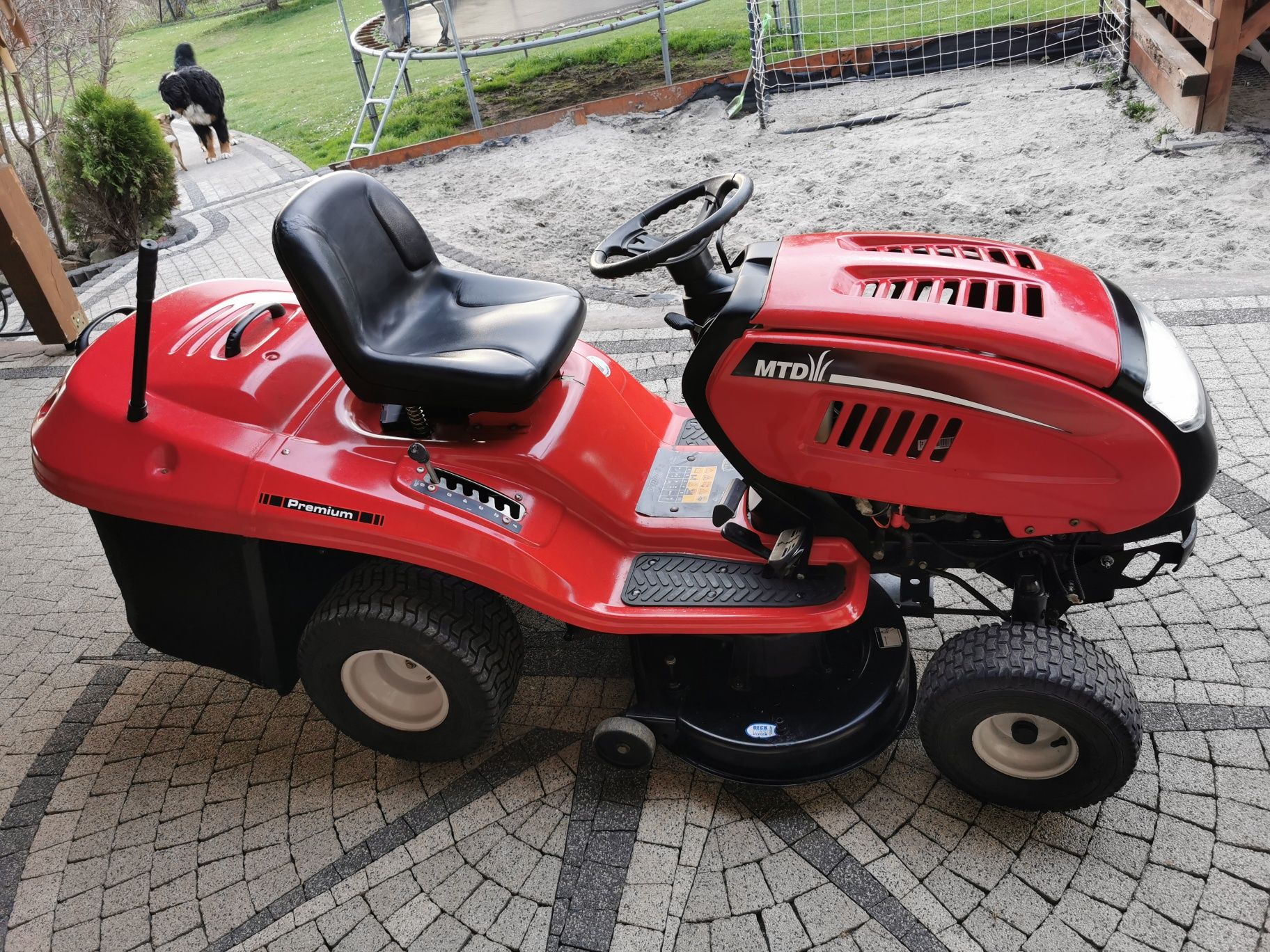 GutBrod Germany 17,5 HP Briggs Kosz Hydro STAN Traktorek Kosiarka