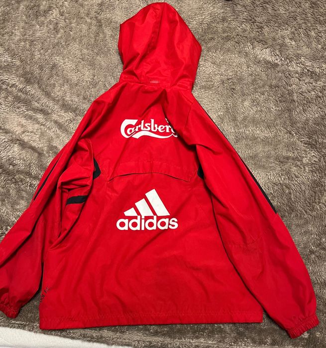 Тренировочная  футбольная куртка  Adidas Liverpool 2009, винтаж