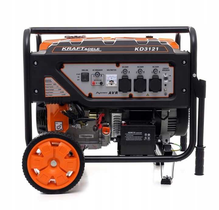 Agregat Prądotwórczy Generator Prądu 6500W 9,5KM Wyprzedaż