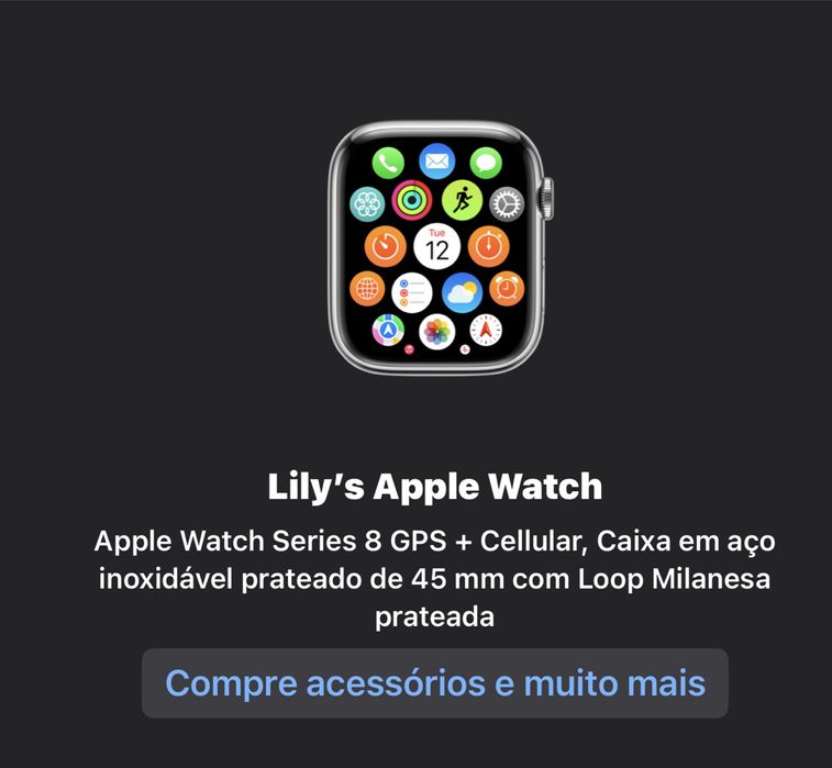Apple Watch Series 8 GPS + Cellular – 45 mm