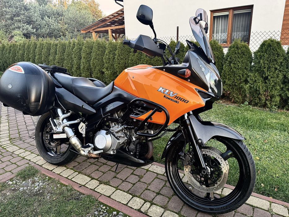 Kawaski KLV1000 jak DL1000 V-Strom