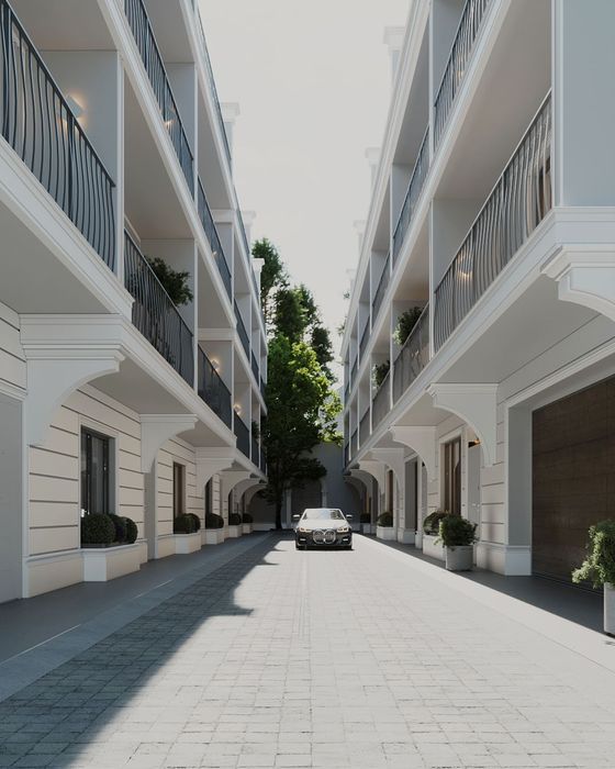 Таунхаус в Аркадии! 140м²,гараж,терраса!