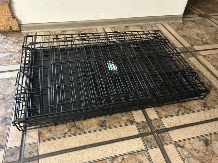 KLATKA DLA PSA NOWA metalowa dla zwierząt skladana transporter 76cm