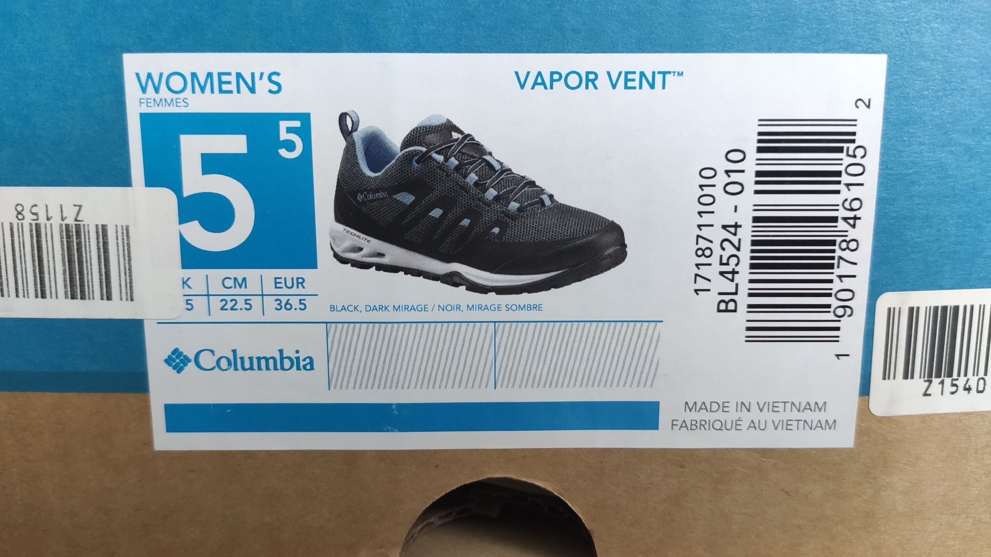 Buty Columbia Trekkingi Columbia Vapor Vent rozmiar 36,5