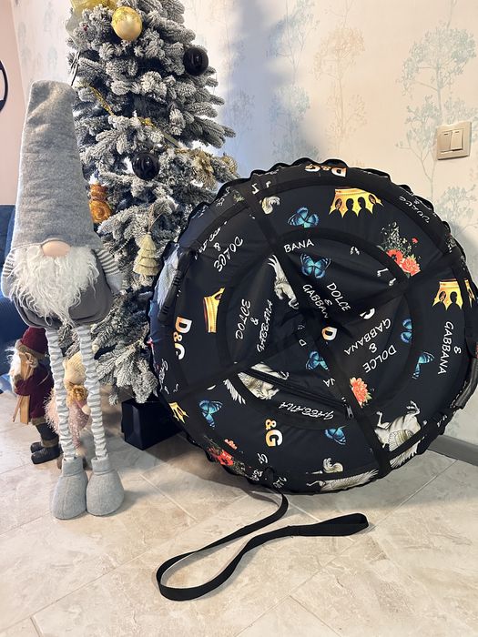 Тюбинг надувной тюба плюшка таблетка надувная ватрушка и для воды)