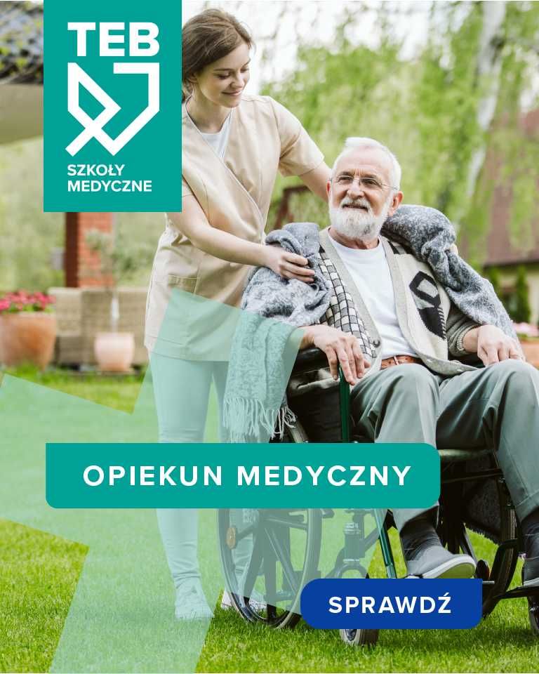 Opiekun medyczny - z dyplomem, za darmo!