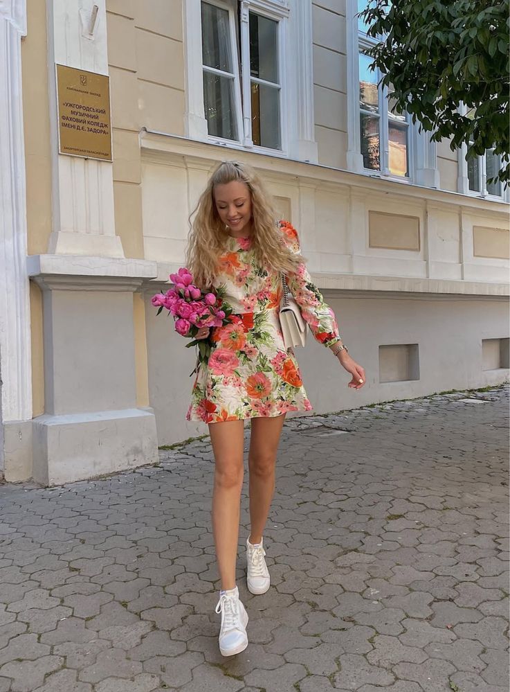 Трендові сукня Zara, Fleur de lys, ivina