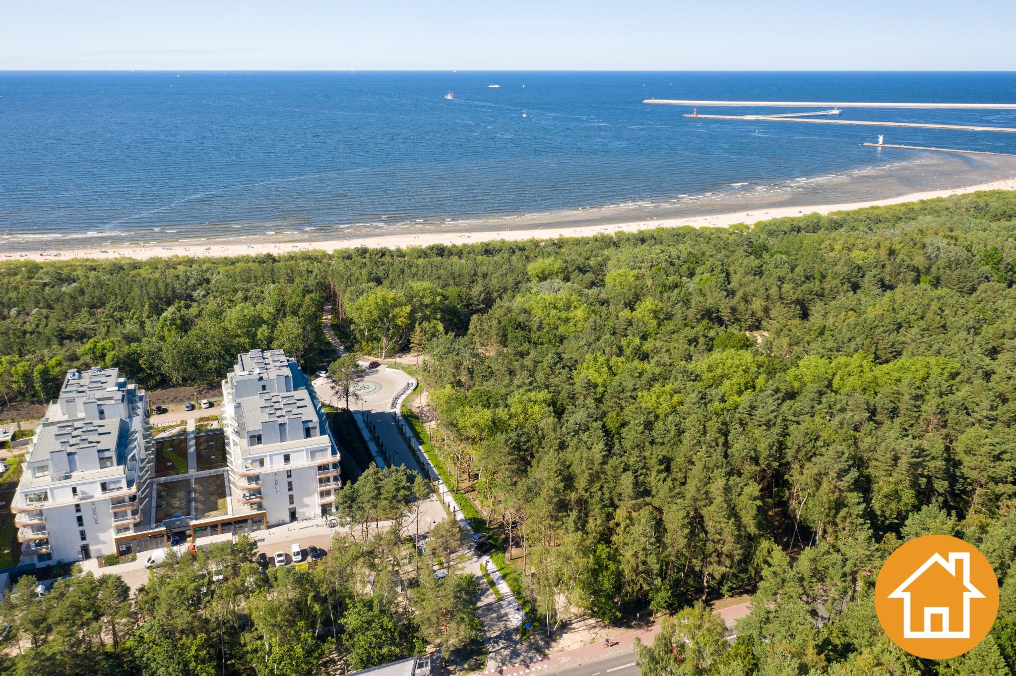 Apartamenty ApartPark z garażem przy plaży