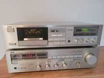 Wieża   YAMAHA  Amplituner + Deck