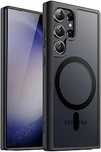 JETech Etui Magnetyczne dla Samsung Galaxy S23 Ultra 5G (Czarny)