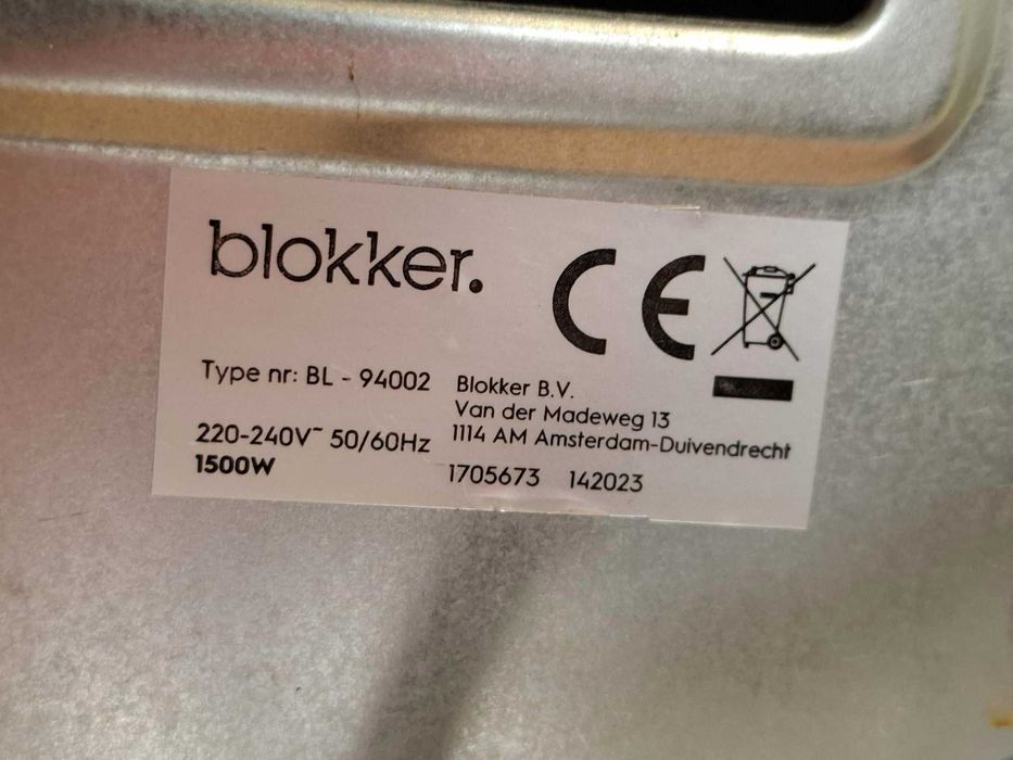 Piekarnik przenośny Blokker OVEN BL-94002 - 30L, 1500W Czarny