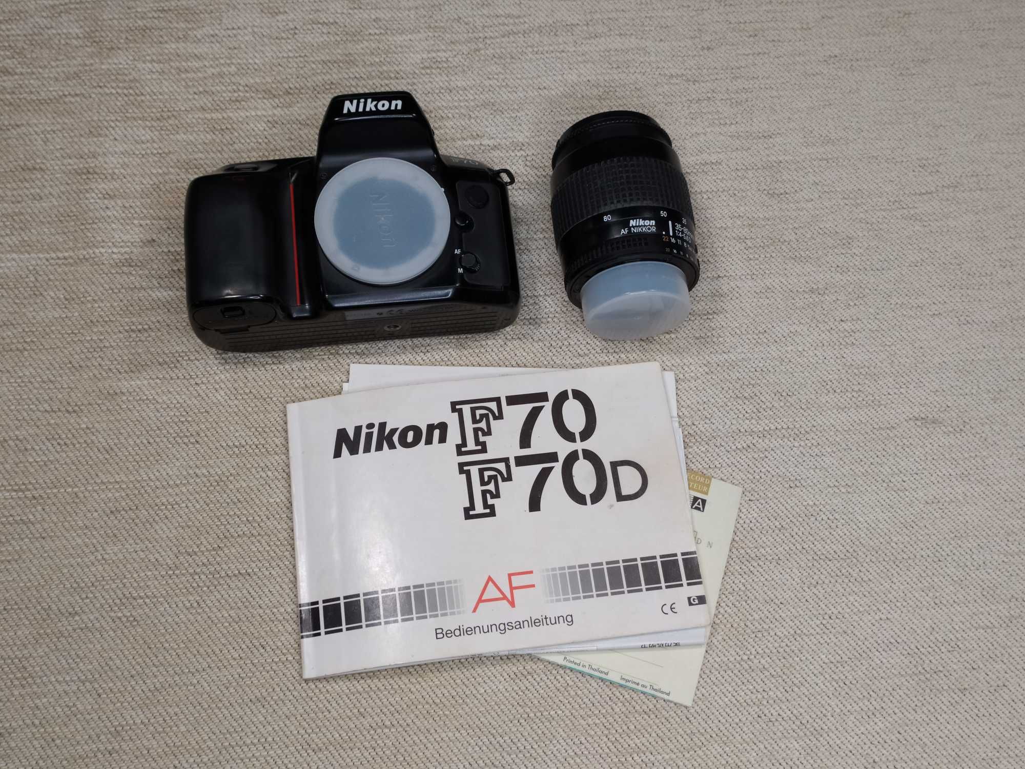 Nikon F70 N70 kit body + Nikkor AF 35-80мм