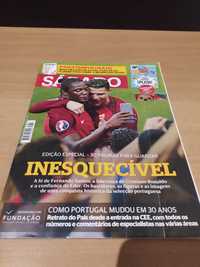 Revista Sábado Portugal campeão europeu 2016