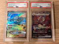 Pokemon Mew ex i Charizard ex SARy (JP) - PSA9