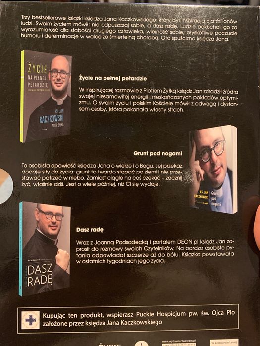 Bestsellery ks. Jana Kaczkowskiego