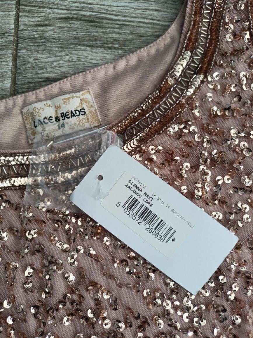 Lace&Beads sukienka maxi r42/44