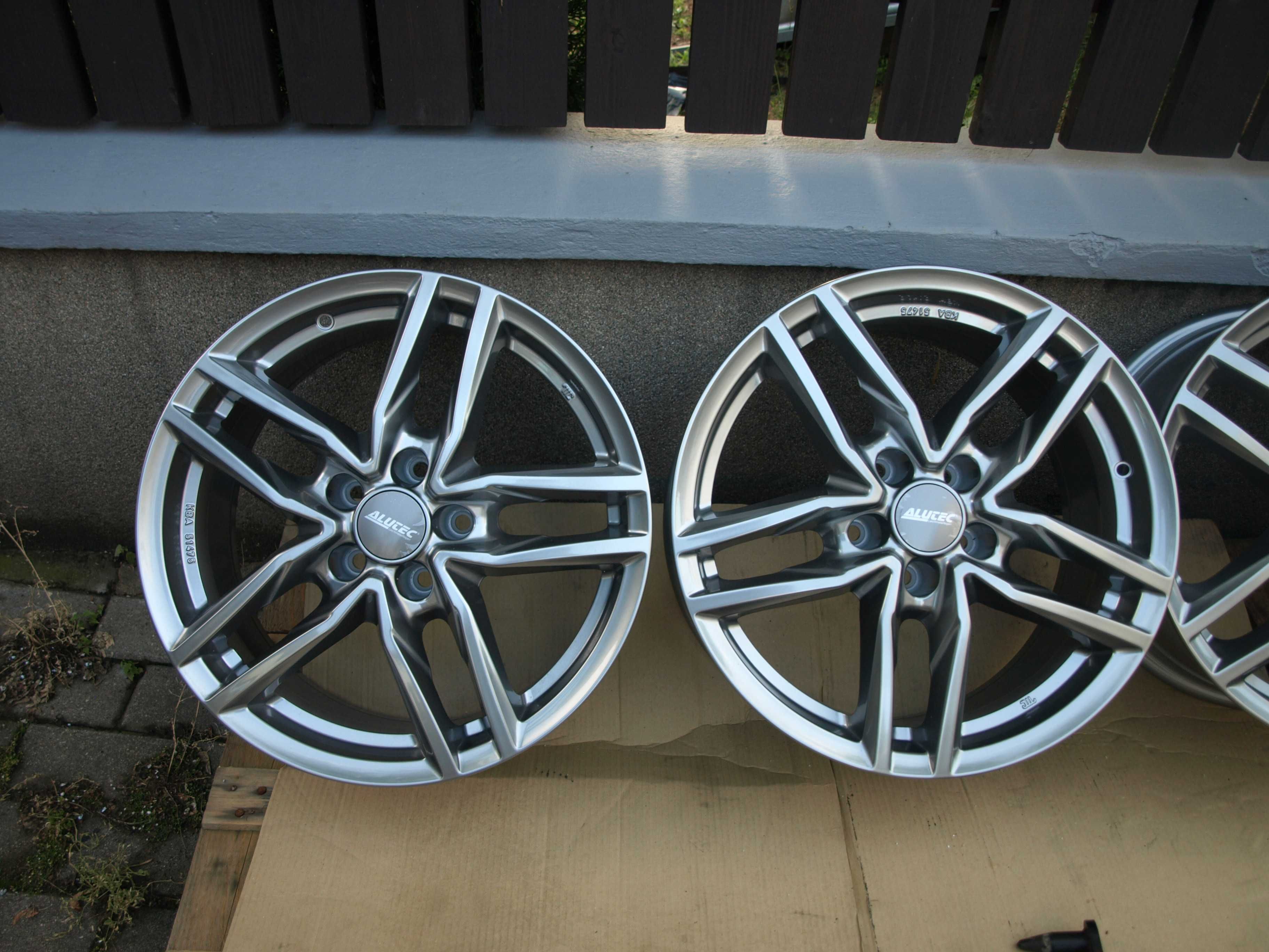 Nowe felgi aluminiowe Alutec Germany 7.5x17 5x112 Vw Merc Audi Skoda