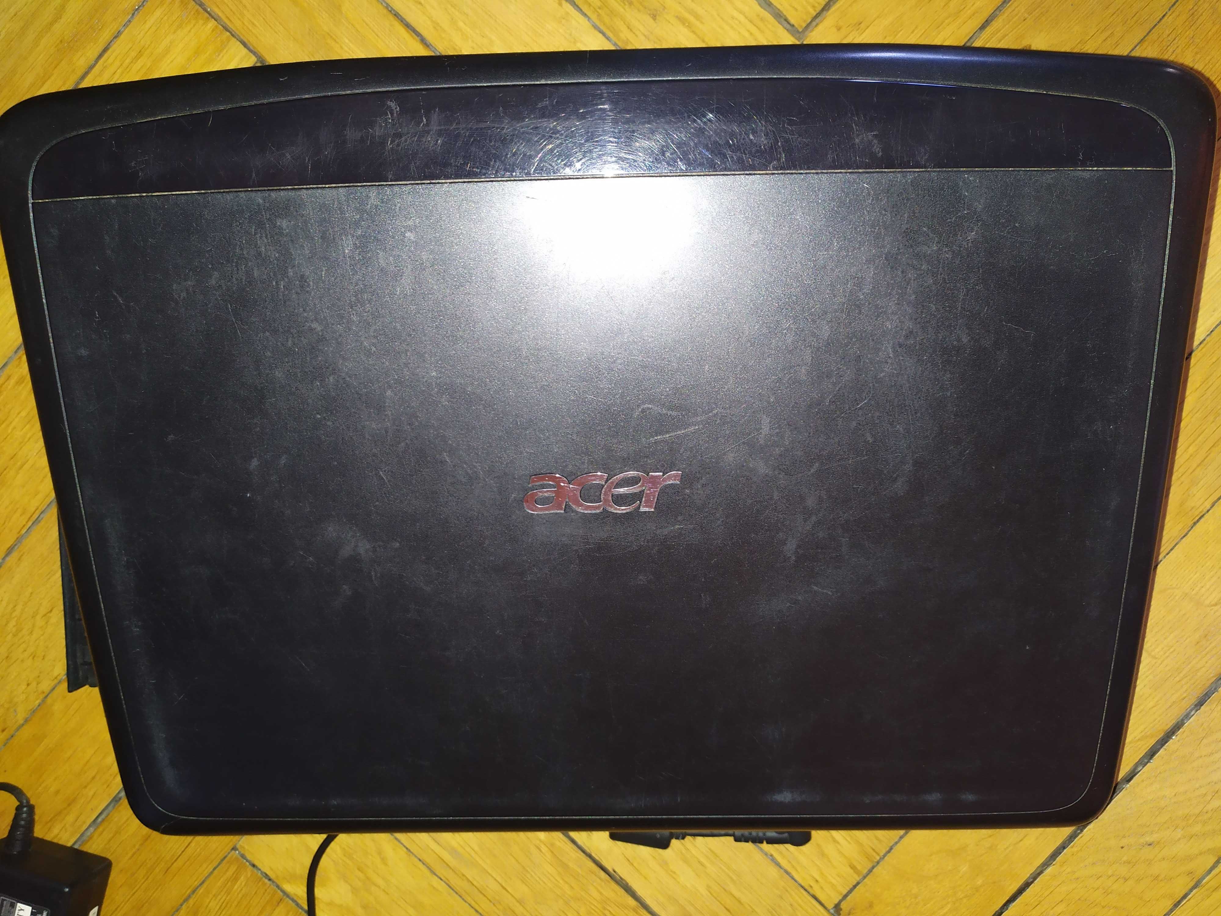 Laptop 15 Acer Aspire 5715Z Intel Duo 2x WIN 7 10 SSD office nauka kam