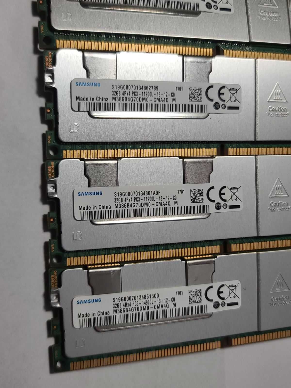 Оперативная Память Серверная Samsung DDR3 32GB PC3-14900L 1.5v 1866MHz