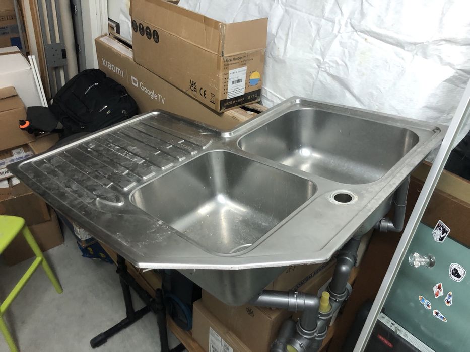 Lava loiças em inox