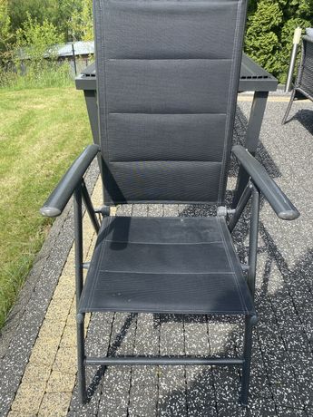 Krzesła aluminiowe skladane na taras