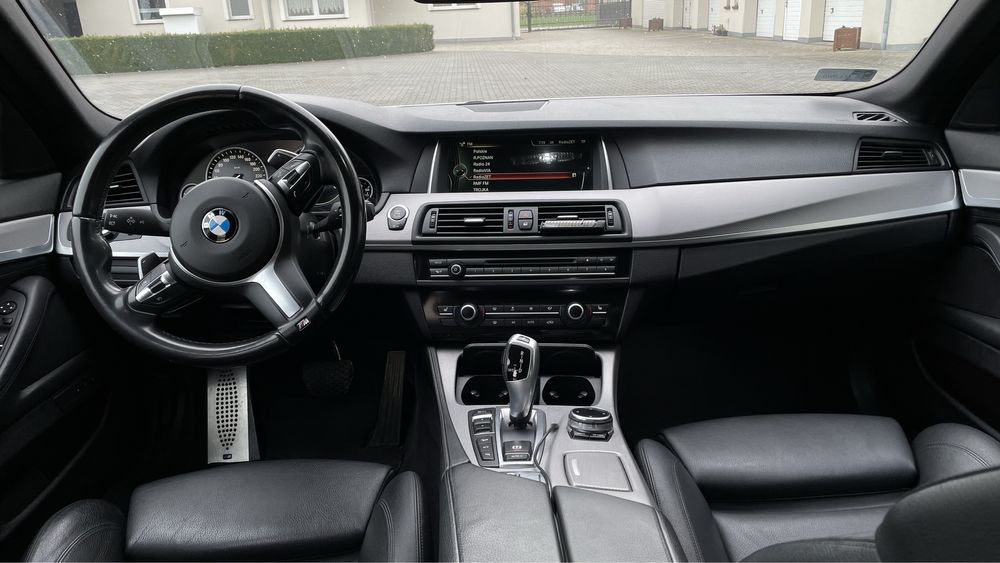 BMW 520d xDrive seria 5 F10 Bogate Wyposażenie