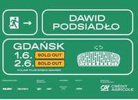 Bilet na koncert Dawida Podsiadło Gdańsk