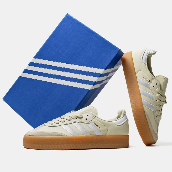 Жіночі кросівки Adidas Samba шкіряні