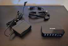 aktywny HUB USB 2.0 - D-Link DUB-H7 - 7 portów