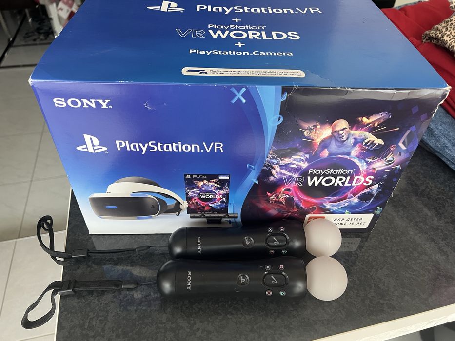 Состояние новых. Очки VR для playstation и джостики
