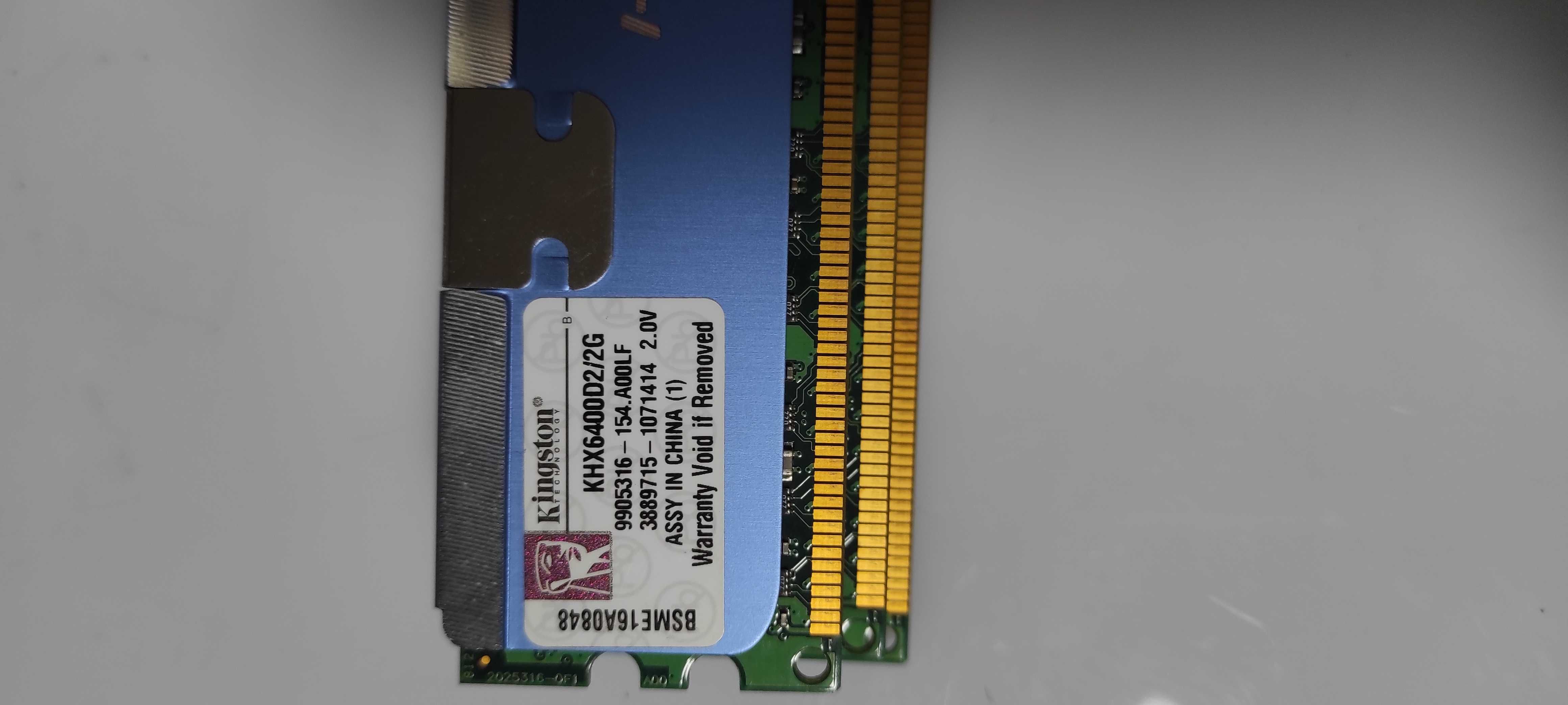 Memoria Ram ddr2 HiperX, Dissipador, Processadores Intel 5 dual Core