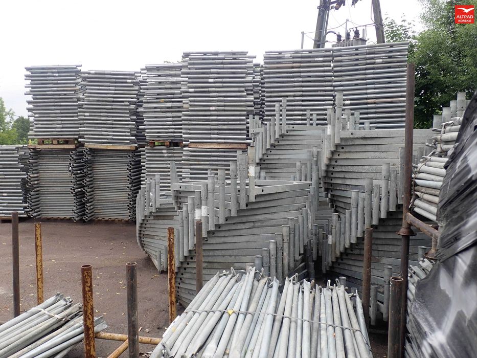 Wieże podporowe, szalunki stropowe, podpory, stemple budowlane, doki