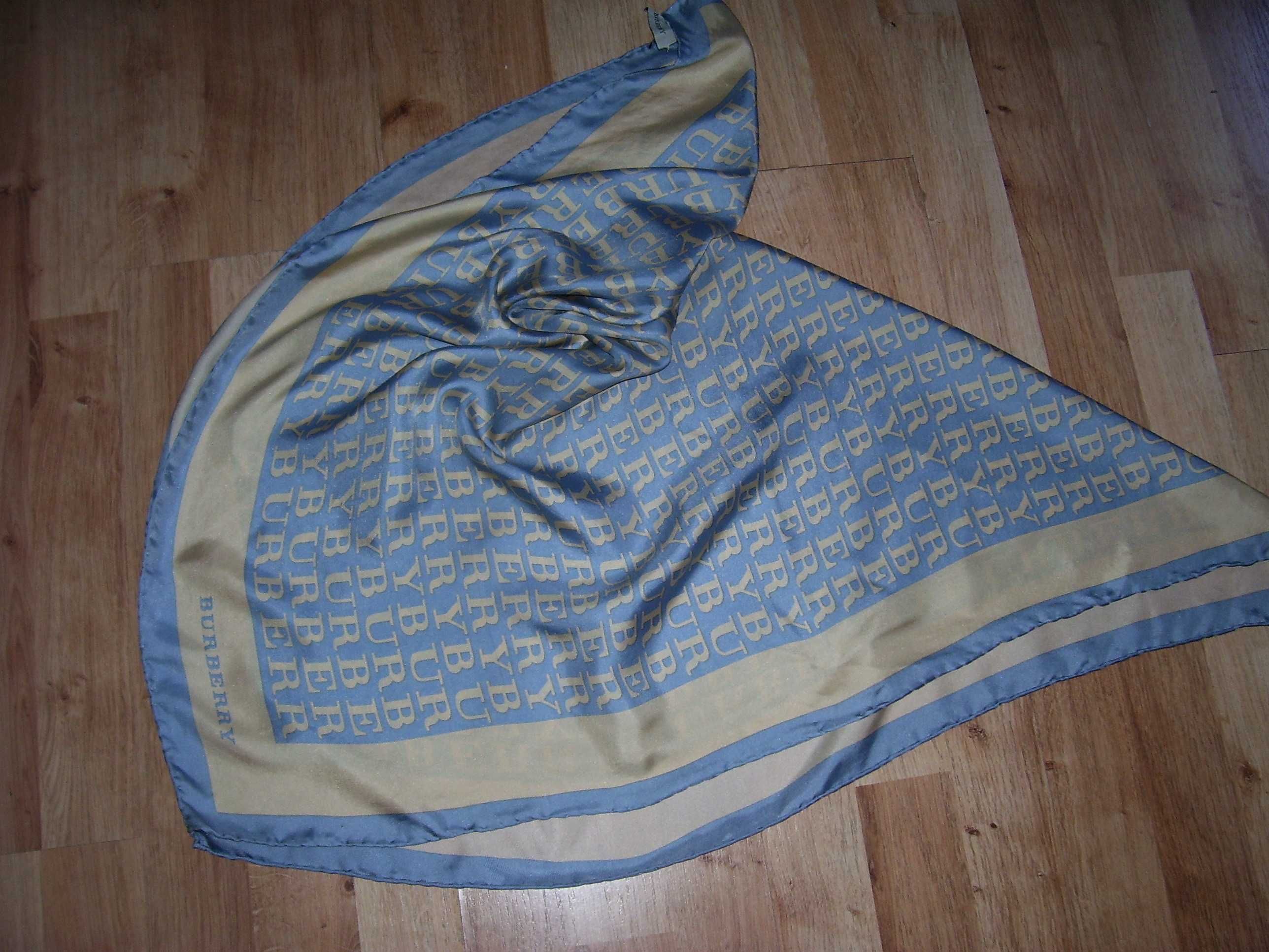 Apaszka Burberry -vintage -jedwab