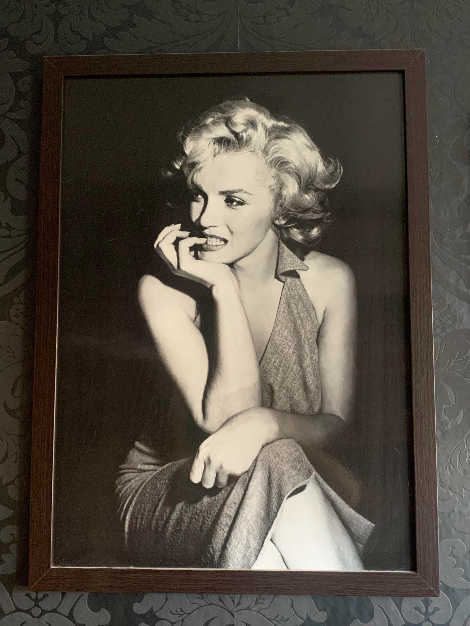 Zestaw obrazów obrazków vintage loft Marylin Monroe Audrey Hepburn