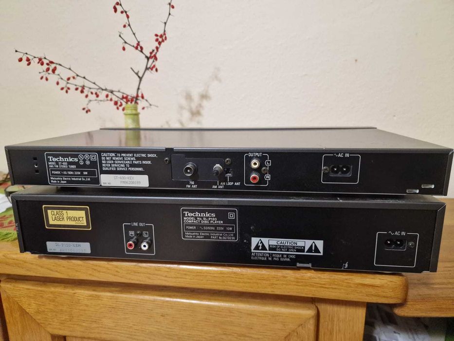 Technics SU-500 amplituner_wzmacniacz+ CD - SL-P120+ Tuner ST-600