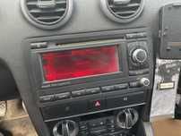 AUDI A3 8P S3 03-12 LIFT radio oryginalne BNS 2DIN chrom nawigacja