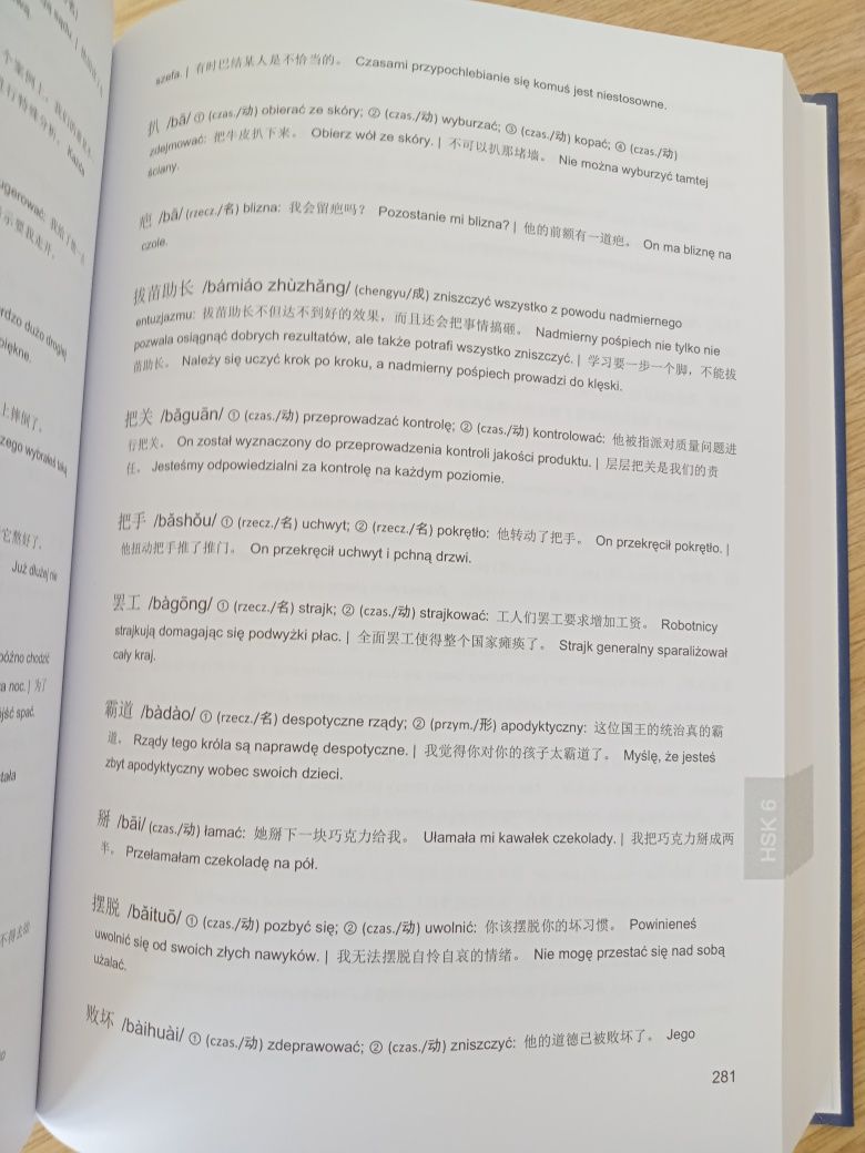 Słownik HSK ja nowa