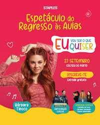 bilhetes espetaculo regresso as aulas  da staples coliseu do porto